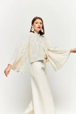 Best Sale Maison Guillemette VESTE SACHA - COLLECTION BLANCHE