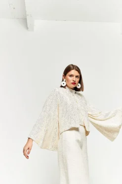 Best Sale Maison Guillemette VESTE SACHA - COLLECTION BLANCHE