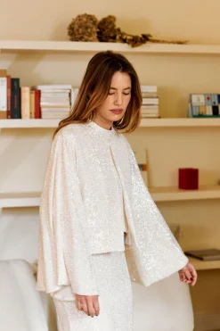 Best Sale Maison Guillemette VESTE SACHA - COLLECTION BLANCHE