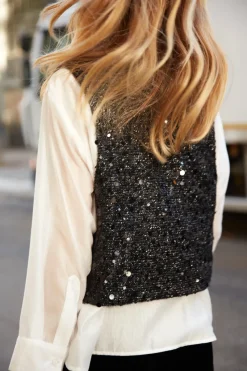 Hot Maison Guillemette VESTE SANS MANCHES ROMY