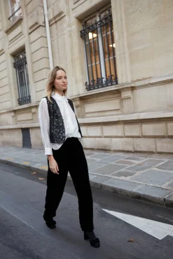 Hot Maison Guillemette VESTE SANS MANCHES ROMY