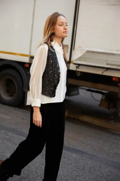 Hot Maison Guillemette VESTE SANS MANCHES ROMY