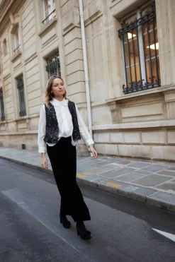 Hot Maison Guillemette VESTE SANS MANCHES ROMY