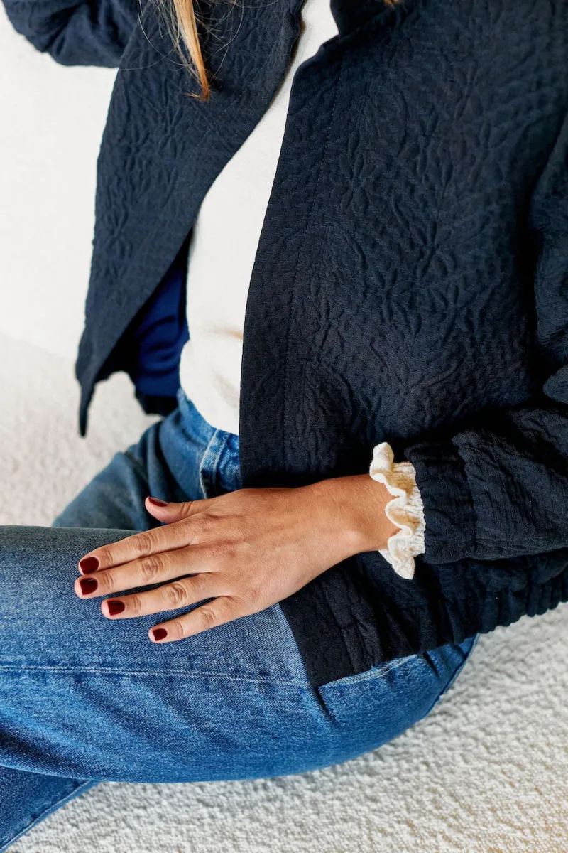 Cheap Maison Guillemette VESTE SOLINE MARINE