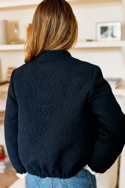 Cheap Maison Guillemette VESTE SOLINE MARINE