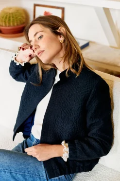 Cheap Maison Guillemette VESTE SOLINE MARINE