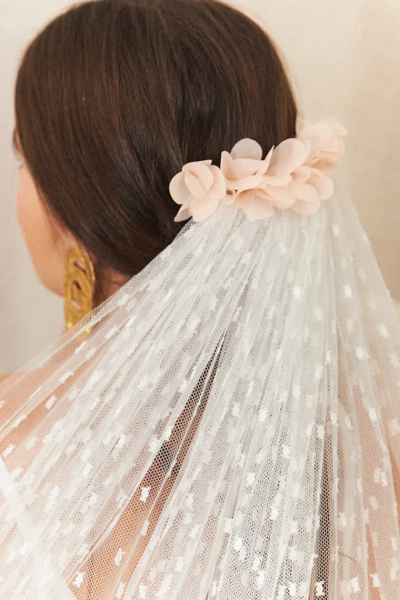 Flash Sale Maison Guillemette VOILE PLUMETIS - COLLECTION BLANCHE