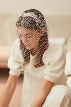 Best Sale Maison Guillemette VOILETTE BECKY - COLLECTION BLANCHE